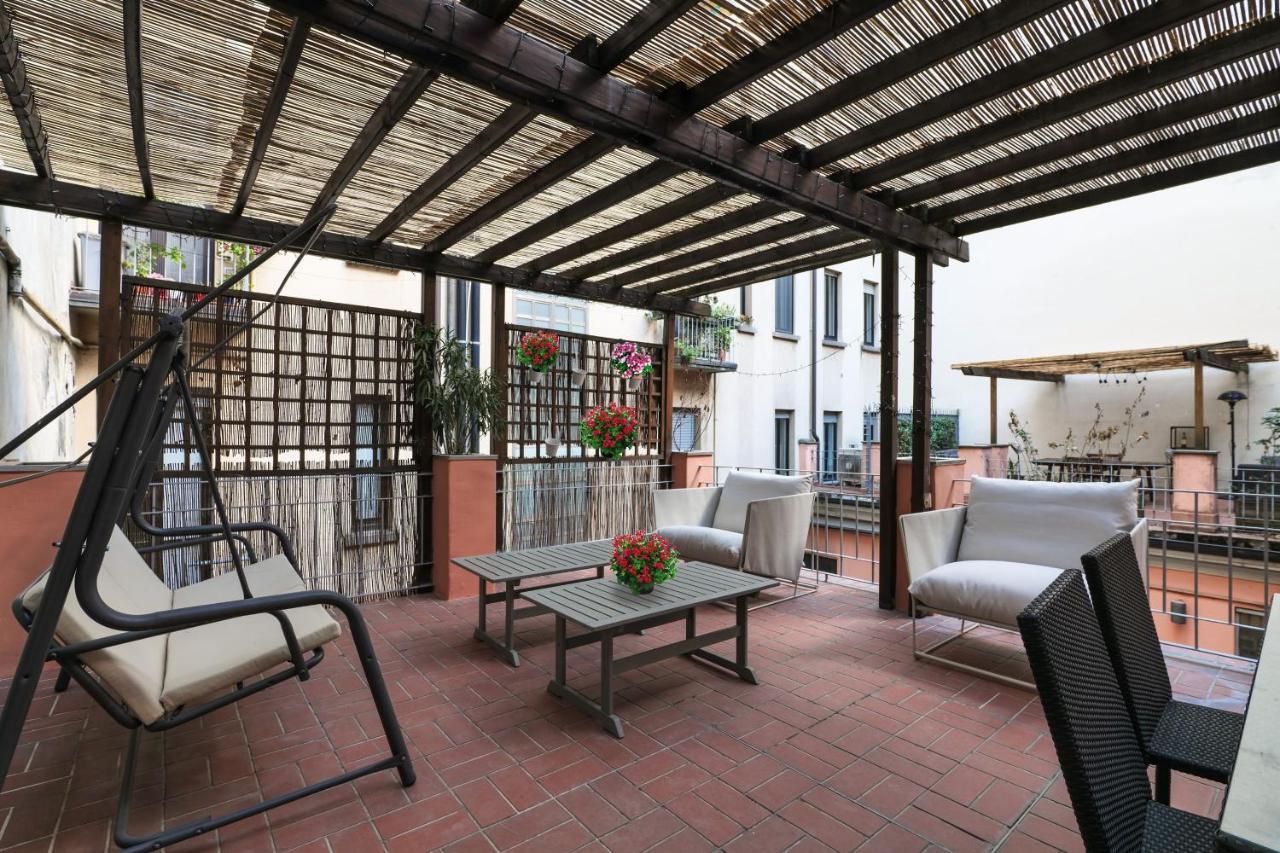 Elegant Terrace Suite Milan Bagian luar foto