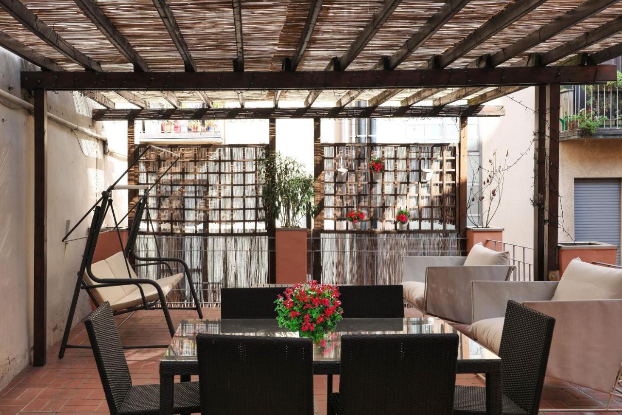 Elegant Terrace Suite Milan Bagian luar foto