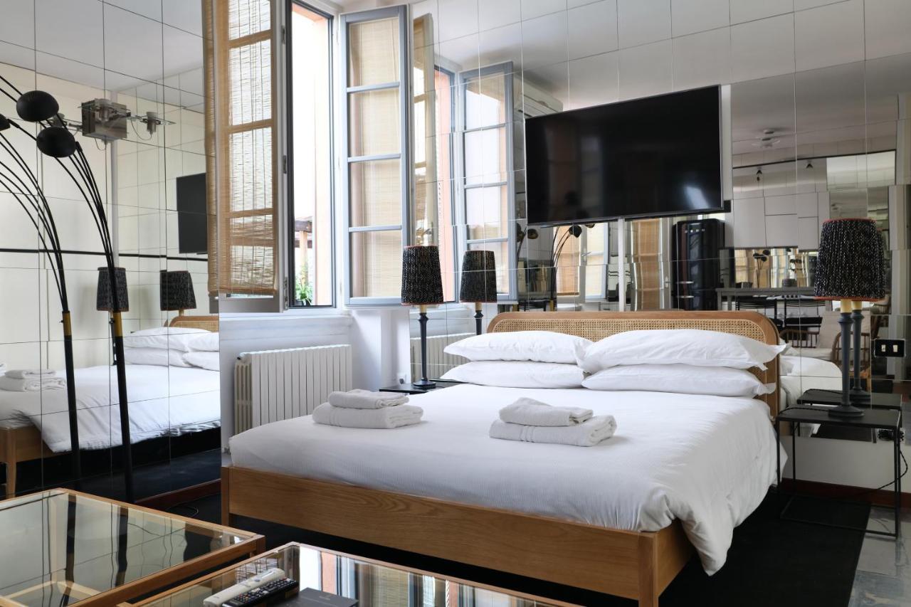 Elegant Terrace Suite Milan Bagian luar foto